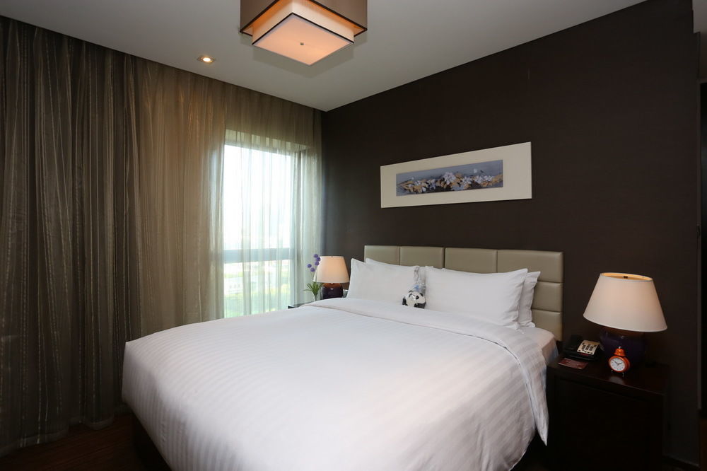 Oakwood Residence Funder Chengdu Eksteriør bilde