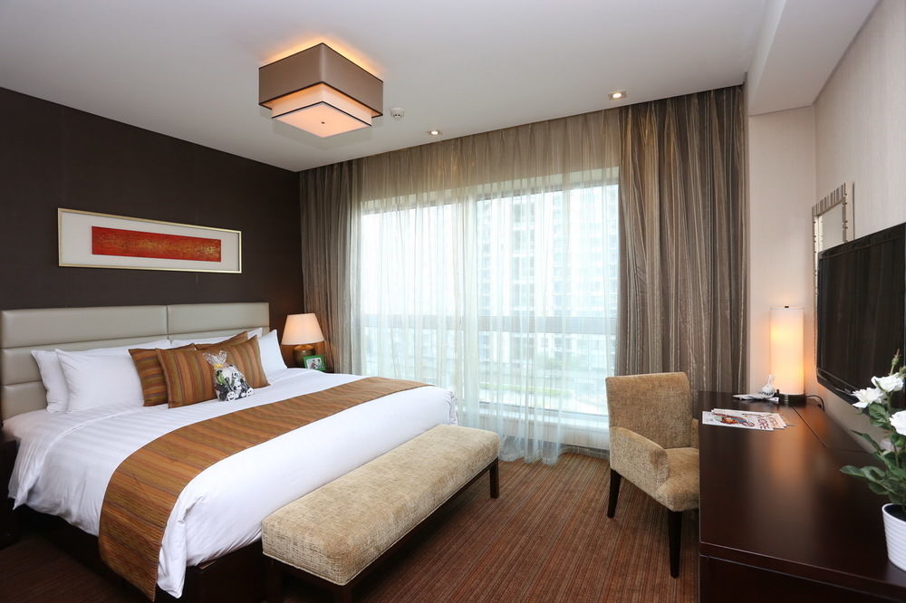 Oakwood Residence Funder Chengdu Eksteriør bilde