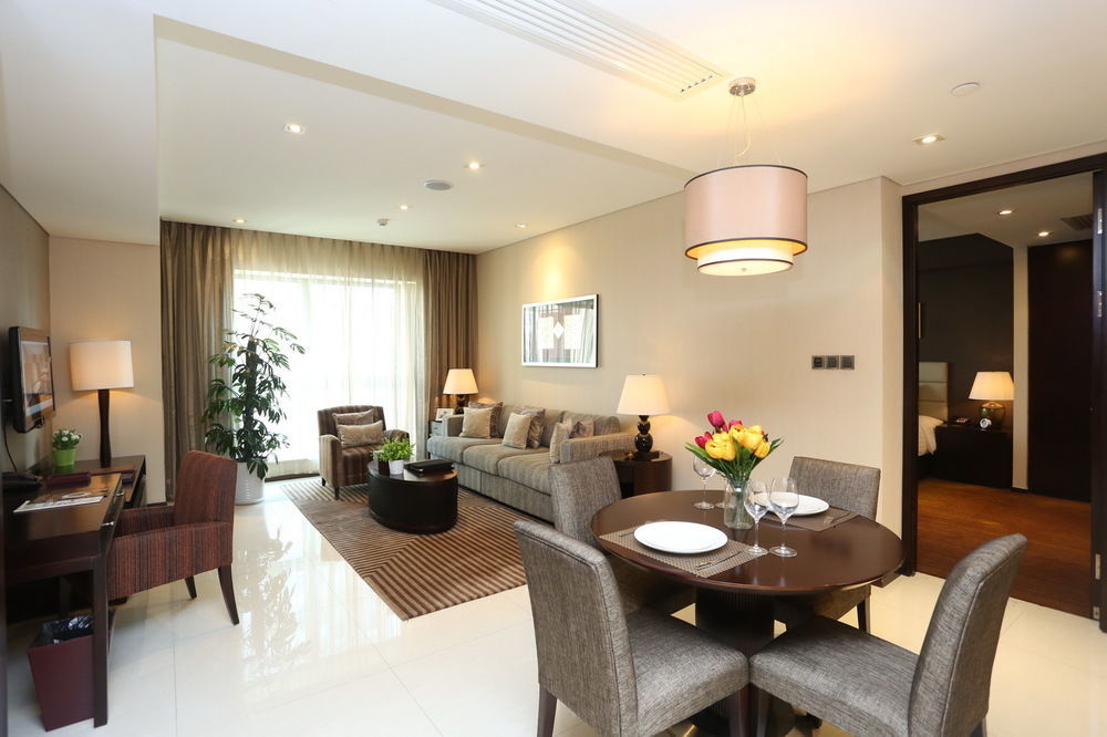 Oakwood Residence Funder Chengdu Eksteriør bilde