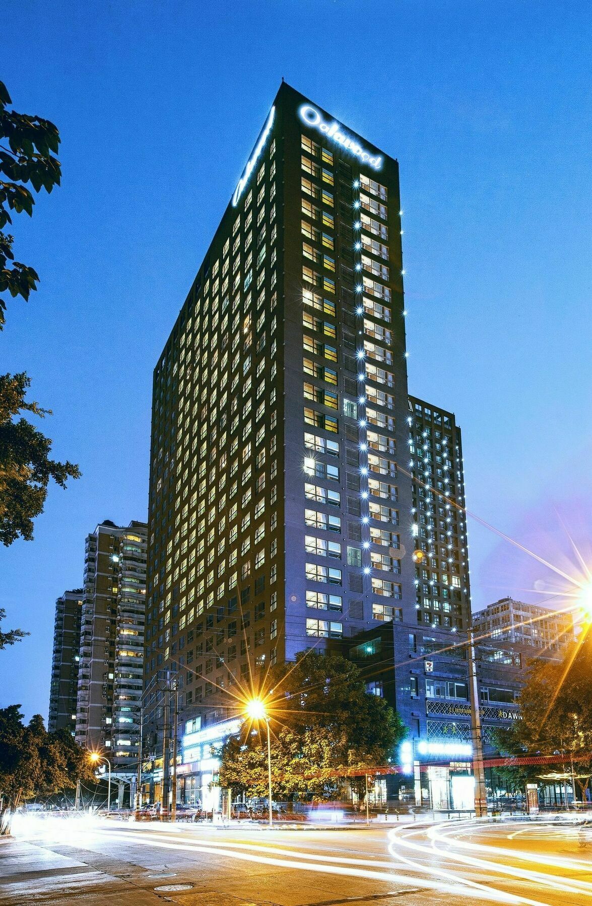 Oakwood Residence Funder Chengdu Eksteriør bilde