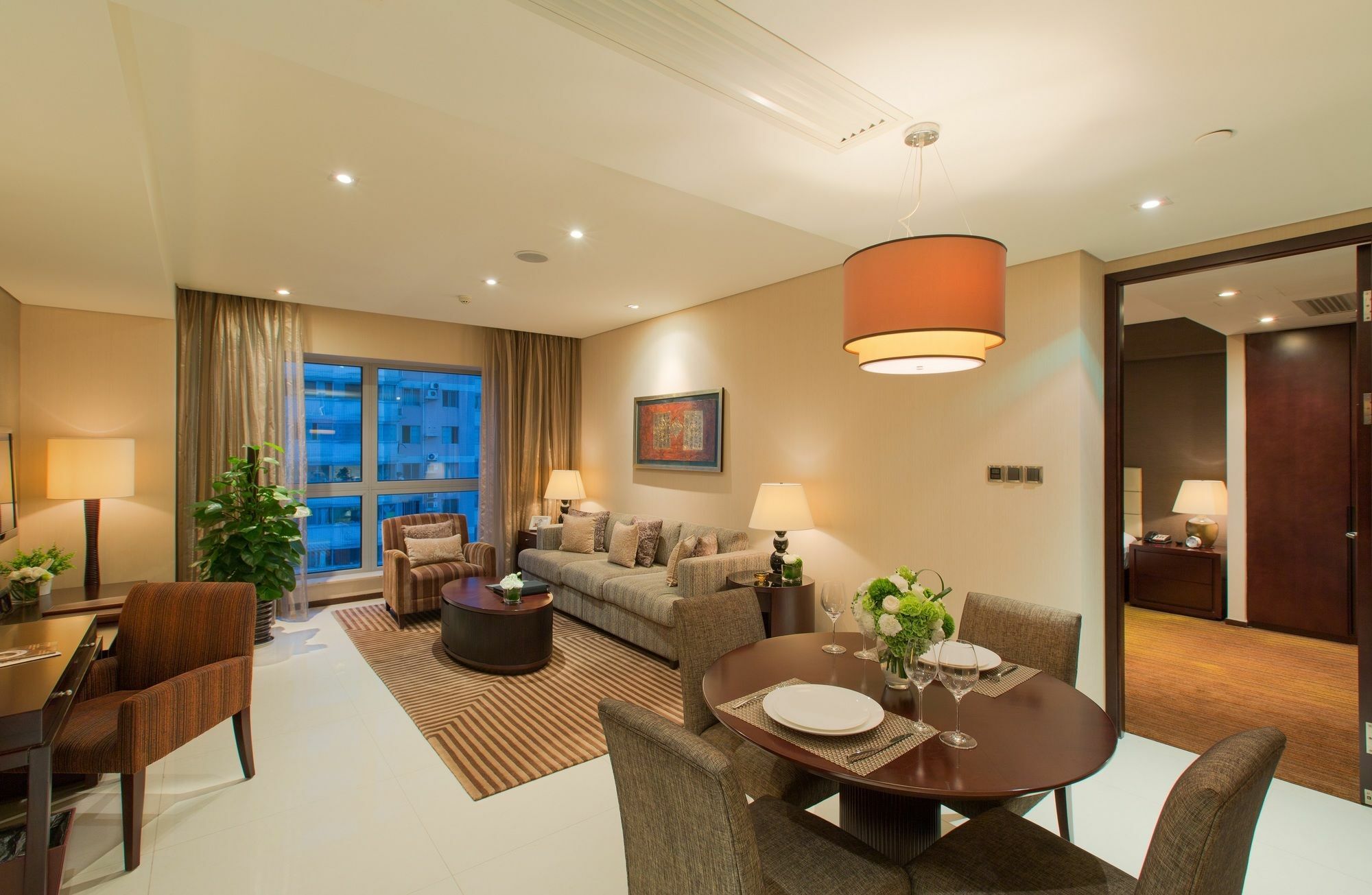 Oakwood Residence Funder Chengdu Eksteriør bilde