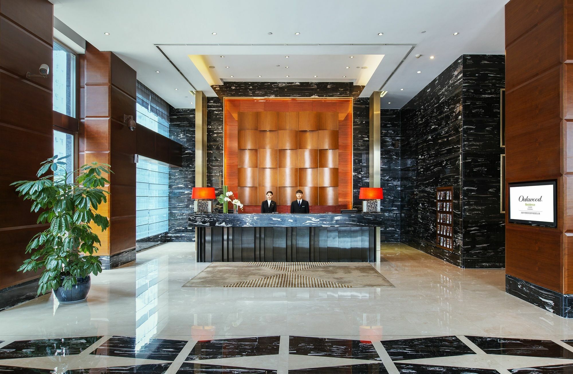 Oakwood Residence Funder Chengdu Eksteriør bilde